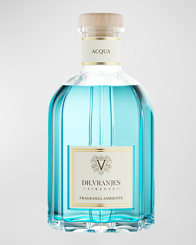 Dr Vranjes Firenze Acqua Glass Bottle Home Fragrance, 42 Oz./ 1250 ml In Blue