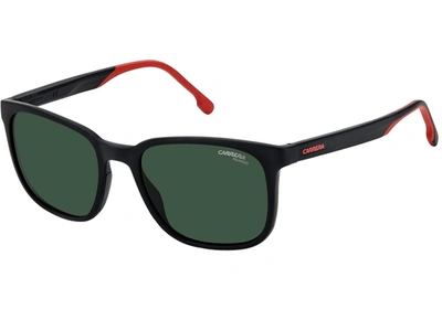 Carrera Men's 8046/s Matte Black Frame Green Polarized Lens Sunglasses