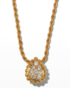 BOUCHERON YELLOW GOLD SERPENT BOHEME EXTRA-SMALL 8-DIAMOND PENDANT NECKLACE