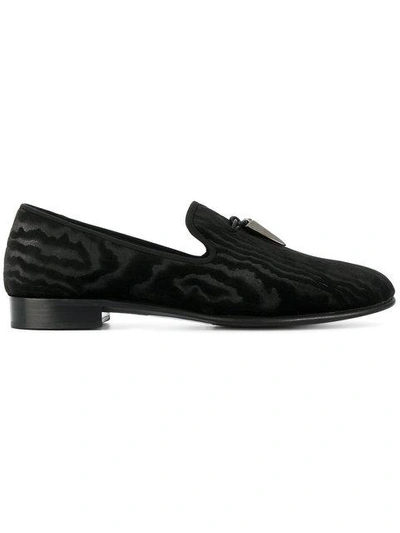 Giuseppe Zanotti Shark乐福鞋 In Black