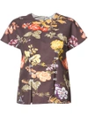 ROSIE ASSOULIN floral button top,T01WC06812256048