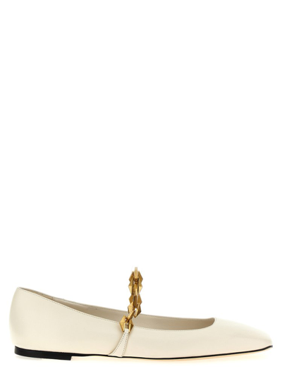 Jimmy Choo Diamond Tilda Square In White