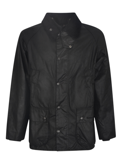 Barbour Bedale Wax Jacket In Black