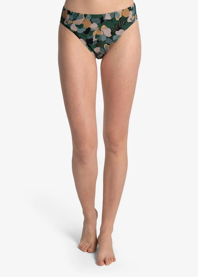 Lole Ocean Bikini Bottoms In Rio Floral Marlin Blue