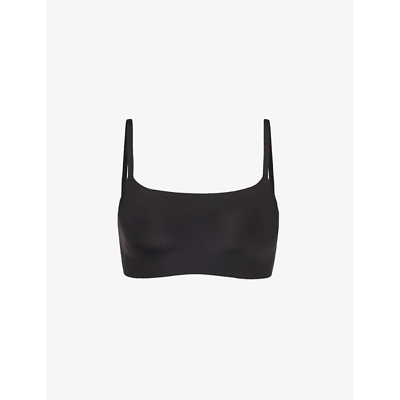 Sloggi Womens Black Zero Feel 2.0 Stretch-jersey Bra