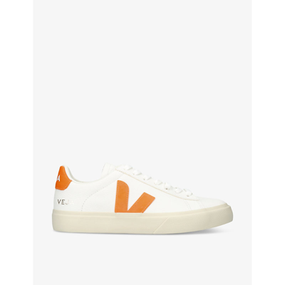 Veja Women's White/oth Women's Campo Leather And Suede Low-top Trainers