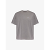 Satisfy Men's Mineral Fossil Auralite™ Branded Recycled-polyester T-shirt In Mineral Fossil