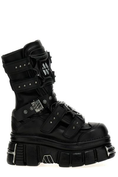 VETEMENTS VETEMENTS X NEW ROCK GAMER PLATFORM BOOTS