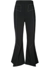 ELLERY CROPPED TROUSERS WITH FLARE,7PP1022F401012256051