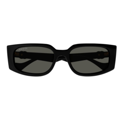 Gucci Rectangular-frame Sunglases In Black