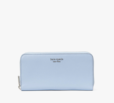 Kate Spade Morgan Zip-around Continental Wallet In North Star