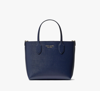 Kate Spade Bleecker Medium Crossbody Tote In Parisian Navy