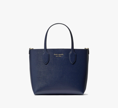 Kate Spade Bleecker Medium Crossbody Tote In Parisian Navy