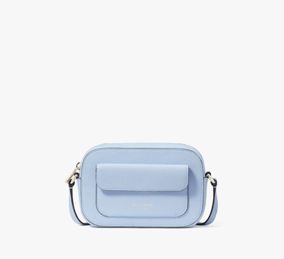 Kate Spade Ava Pebble Leather Crossbody Bag In North Star