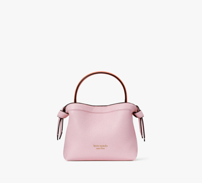 Kate Spade Knott Colorblocked Mini Crossbody Tote In Crepe Pink