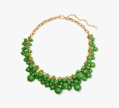 Kate Spade Have A Ball Statement Necklace In Ks Green