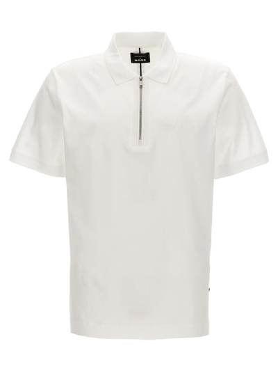 Hugo Boss Polo Porsche X Boss In White