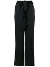 EACH X OTHER EACH X OTHER STRAIGHT TROUSERS - BLACK,FW17G1710512254975