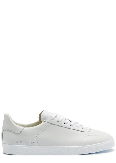 Givenchy Town Leather Sneakers In White