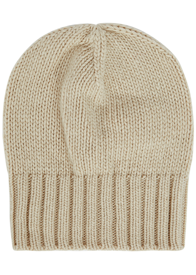 Inverni Cashmere Beanie In Ivory