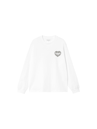 Carhartt Women's Long Sleeve Spree T-shirt White