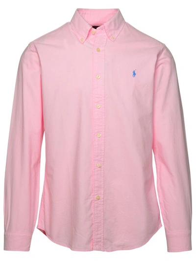 Polo Ralph Lauren Oxford Shirt In Pink