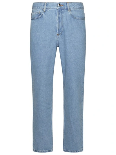 Apc 20cm Jean Martin Straight Denim Jeans In Blue