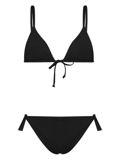 Fisico Cristina Ferrari Triangle-cup Bikini In Black  