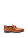 Ferragamo Mens Tan Foster Gancho Horsebit-embellished Leather Loafers Eur 41 / 7 Uk In Brown