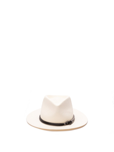 Brunello Cucinelli Hat In White