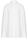 Valentino Toile Iconographe Shirt, Blouse White In White