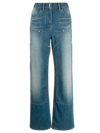 Givenchy Straight-leg Jeans In Blue