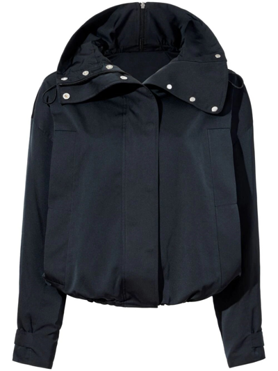 Proenza Schouler Maxwell Hooded Jacket In Black