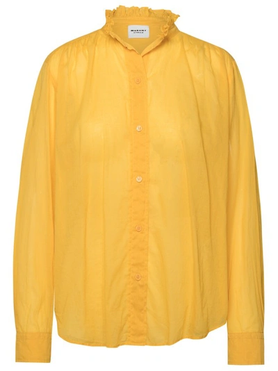 Isabel Marant Étoile Gamble Yellow Cotton Shirt