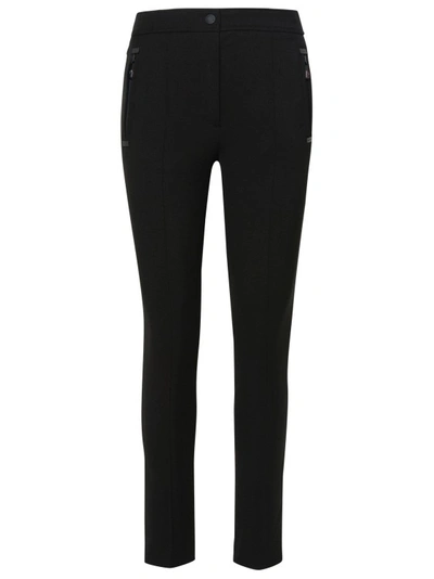 Moncler Jersey Leggings In Black