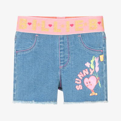 Billieblush Babies' Girls Blue Stretch Denim Shorts