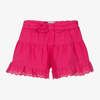 MAYORAL GIRLS PINK BRODERIE ANGLAISE SHORTS