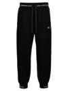 Dolce & Gabbana Logo-waistband Drawstring Track Pants In Black