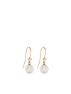 Zoë Chicco 14k Yellow Gold White Pearls Cultured Freshwater Pearl & Diamond Drop Earrings In Gold
