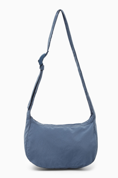 Cos Crossbody Saddle Bag - Nylon In Blue