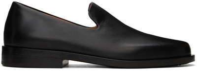 Marsèll Black Mocasso Loafers In 666 Black