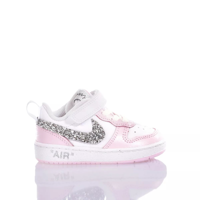 Mimanera Kids' Nike Baby Candy Glitter Custom In Pink