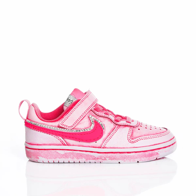 Mimanera Kids' Nike Junior Washed Vanish Customized  In Pink