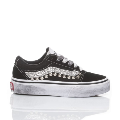 Mimanera Kids' Vans Junior Glitter Wave Customized