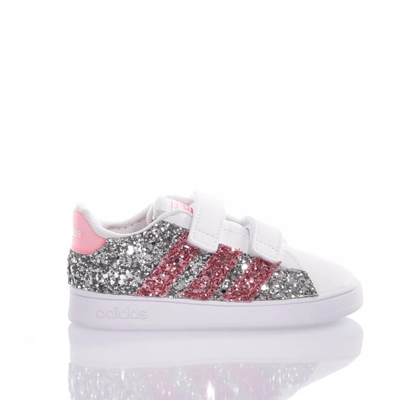 Mimanera Kids' Adidas Baby Glitter Pink Customized