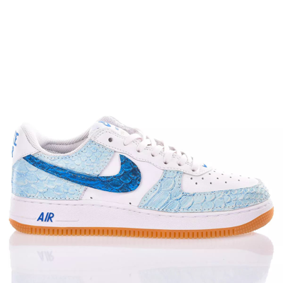 Mimanera Nike Air Force 1 Celestial With Blue Swoosh In White