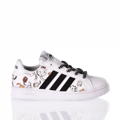 Mimanera Adidas Junior Lasabri&pika Cats Customized  In White