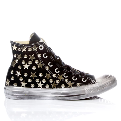 Mimanera Converse Stardust Customized  In Black