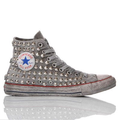 Mimanera Converse Studs Limited Customized  In Grey