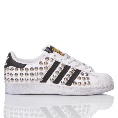 Mimanera Adidas Superstar White With Studs